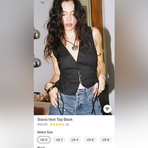 Size 4 Princess Polly top never worn has tags